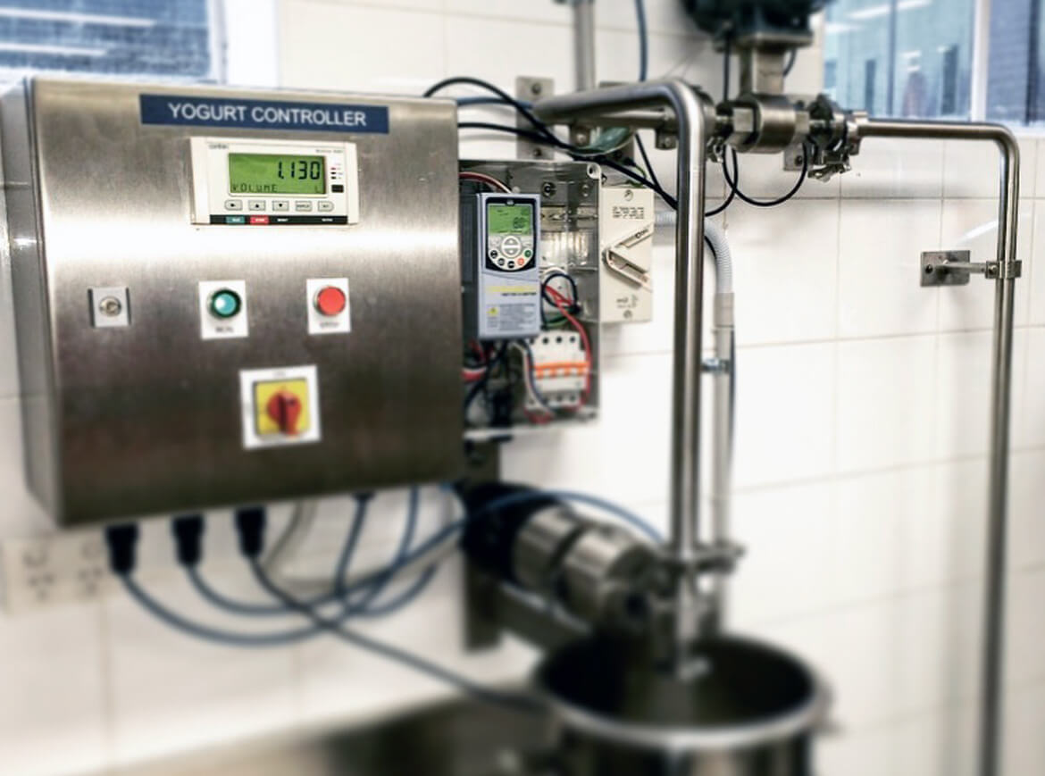 Contrec 515 Batching system is a huge hit with Frozen Yoghurt production operators