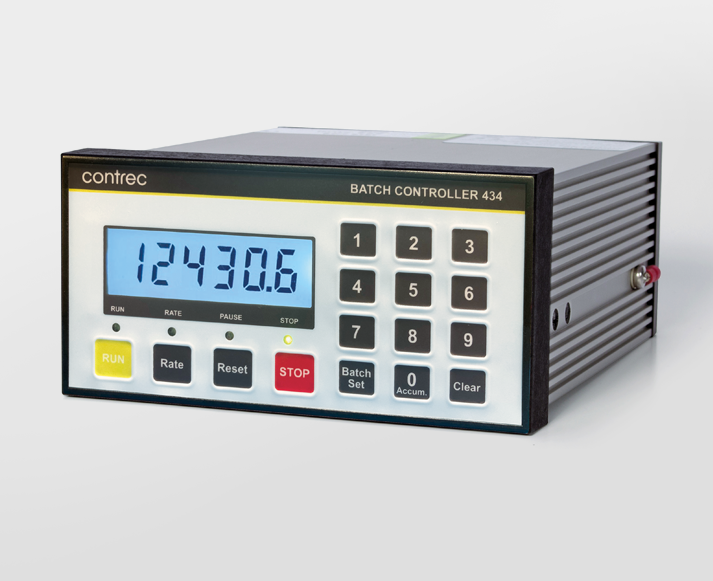 Introducing Contrec’s New 434 Batch Controller – Enhanced Programming and Process Visibility